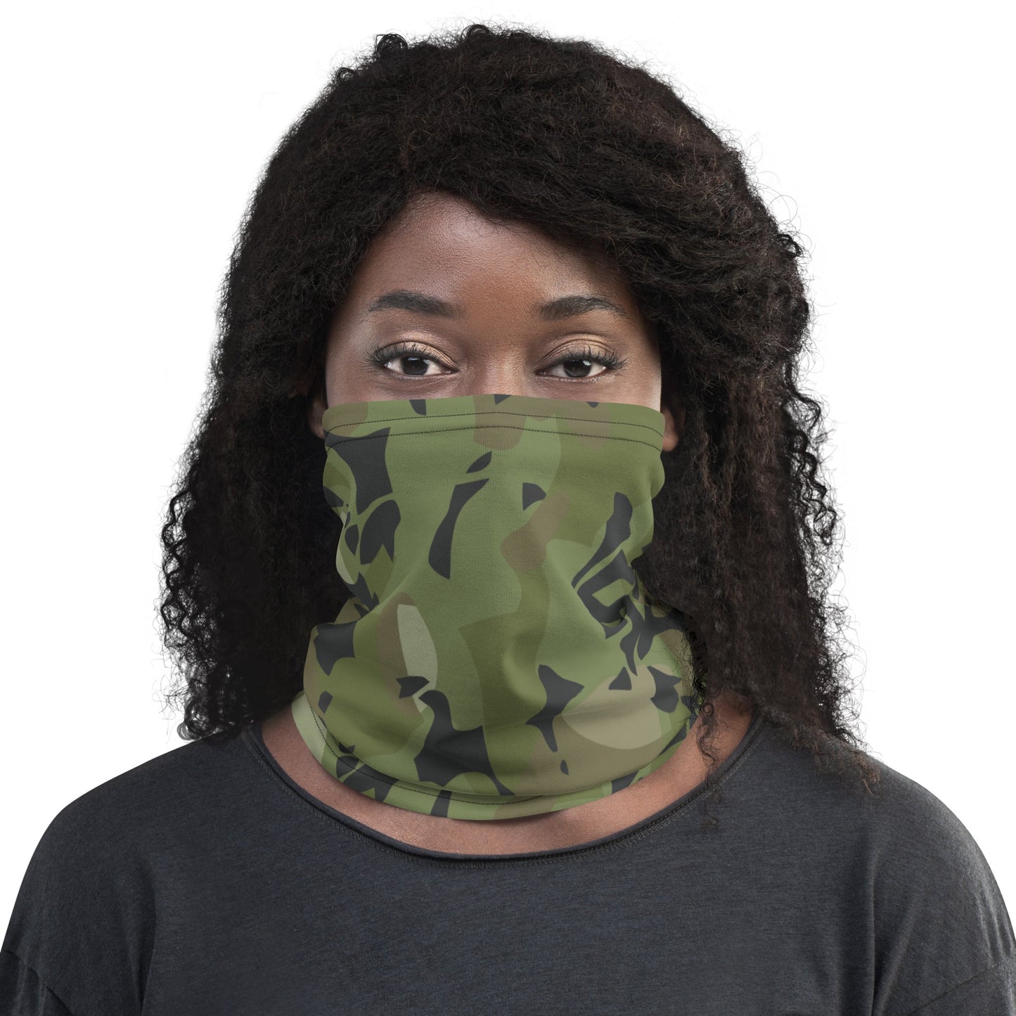 Cuban Elm Leaf Special Troops CAMO Neck Gaiter Gaiters