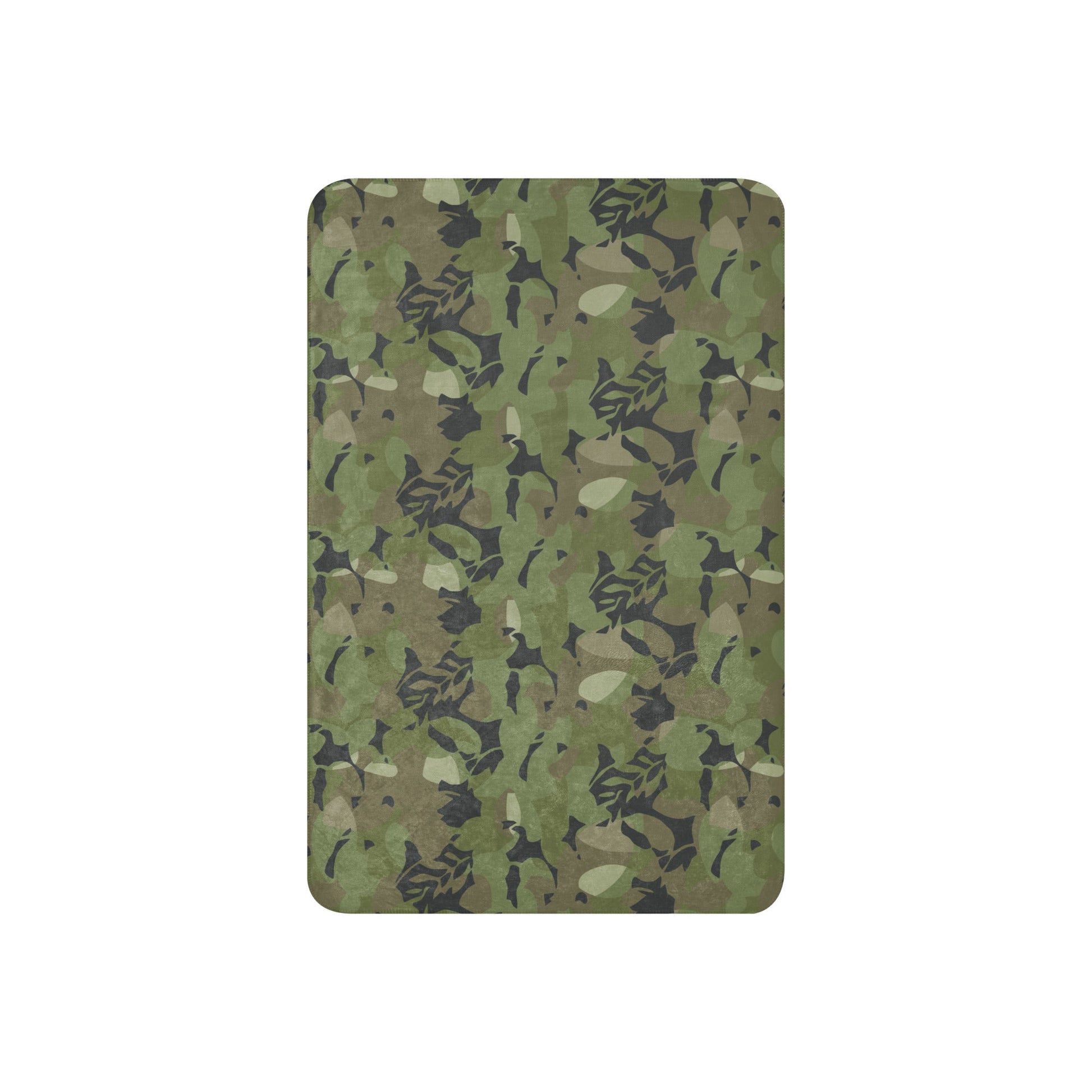 Cuban Elm Leaf Special Troops CAMO Sherpa Blanket