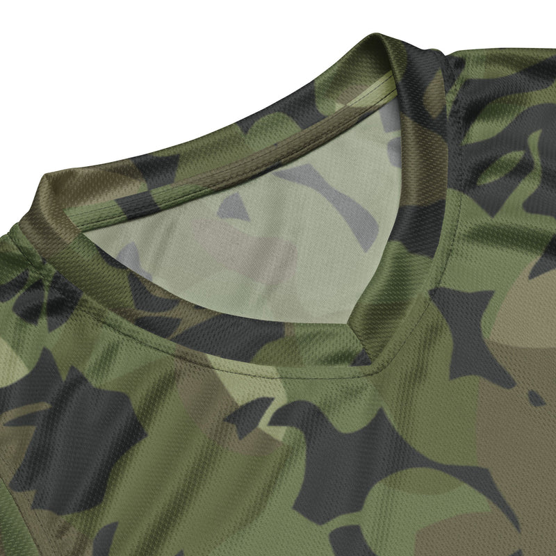 Elm Leaf Cuban Special Troops CAMO Unisex Basketball Jersey