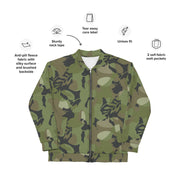 Elm Leaf Cuban Special Troops CAMO Unisex Bomber Jacket