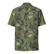 Elm Leaf Cuban Special Troops CAMO Unisex Short-Sleeve Button Shirt - Button-Up