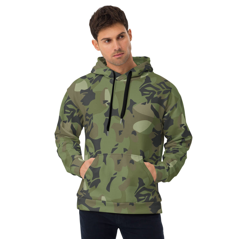 Elm Leaf Cuban Special Troops CAMO Unisex Hoodie - 2XS
