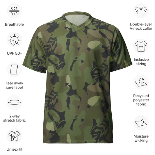 Cuban Elm Leaf Special Troops CAMO unisex sports jersey - Sports Jerseys