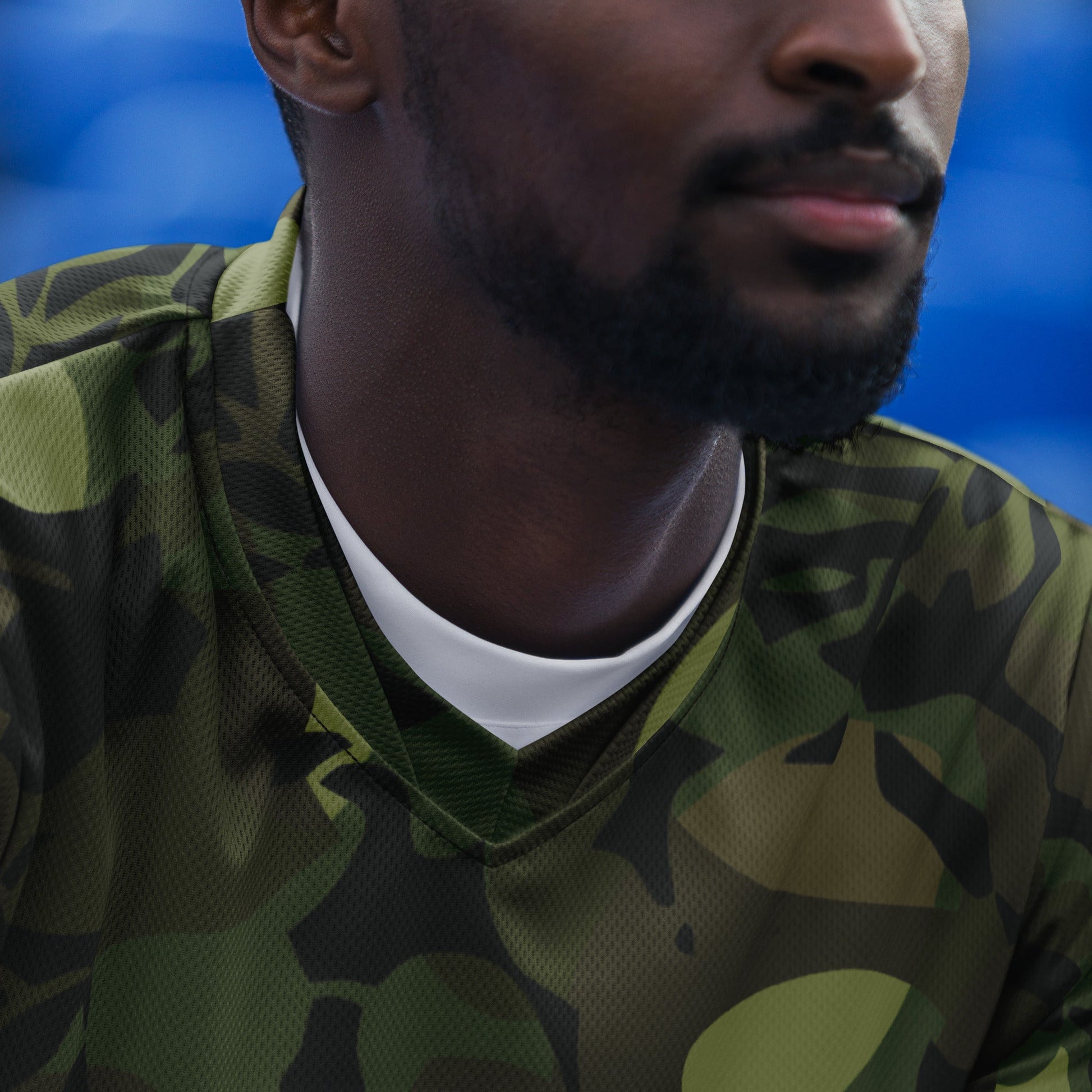 Cuban Elm Leaf Special Troops CAMO unisex sports jersey - Sports Jerseys