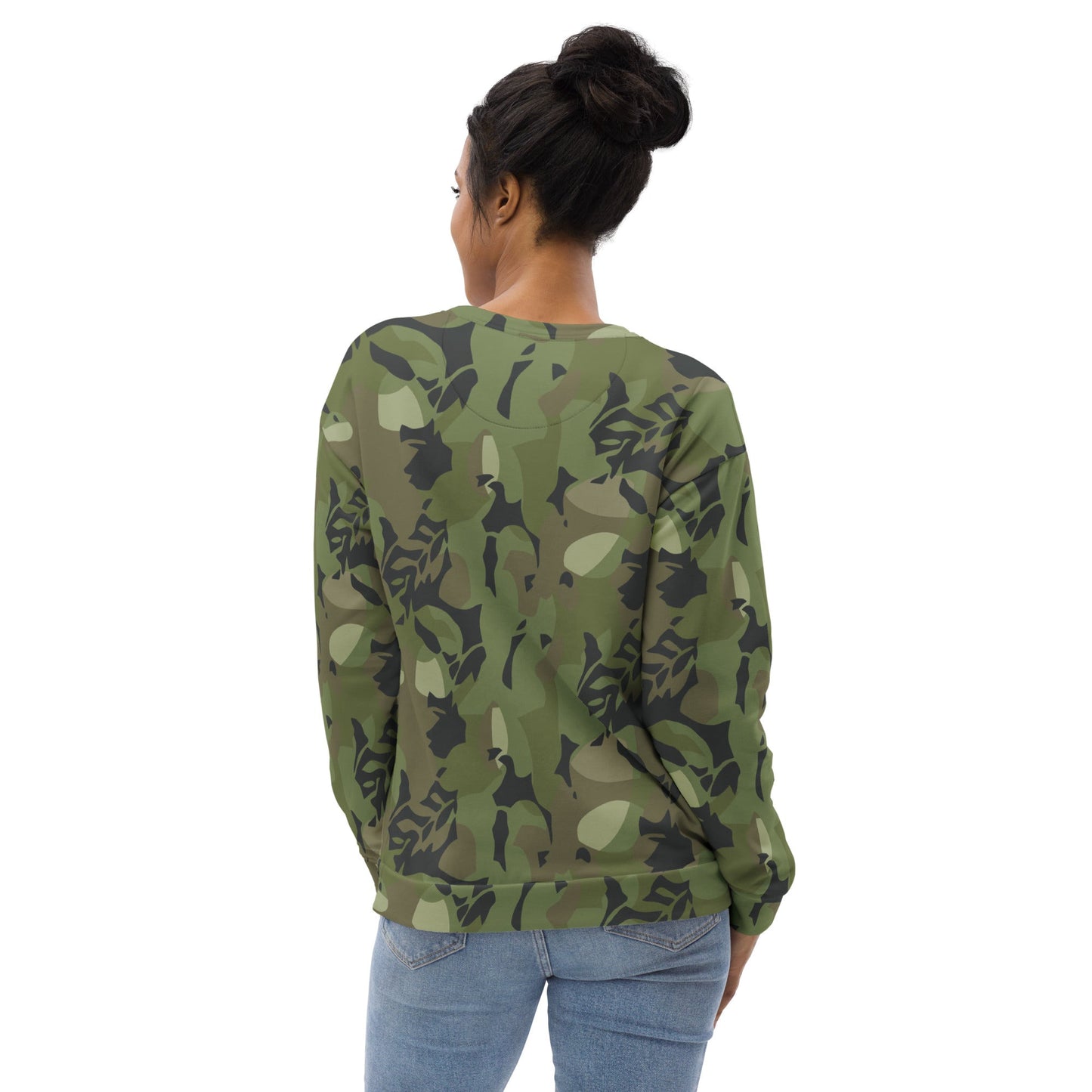 Cuban Elm Leaf Special Troops CAMO Unisex Sweatshirt - Sweatshirts