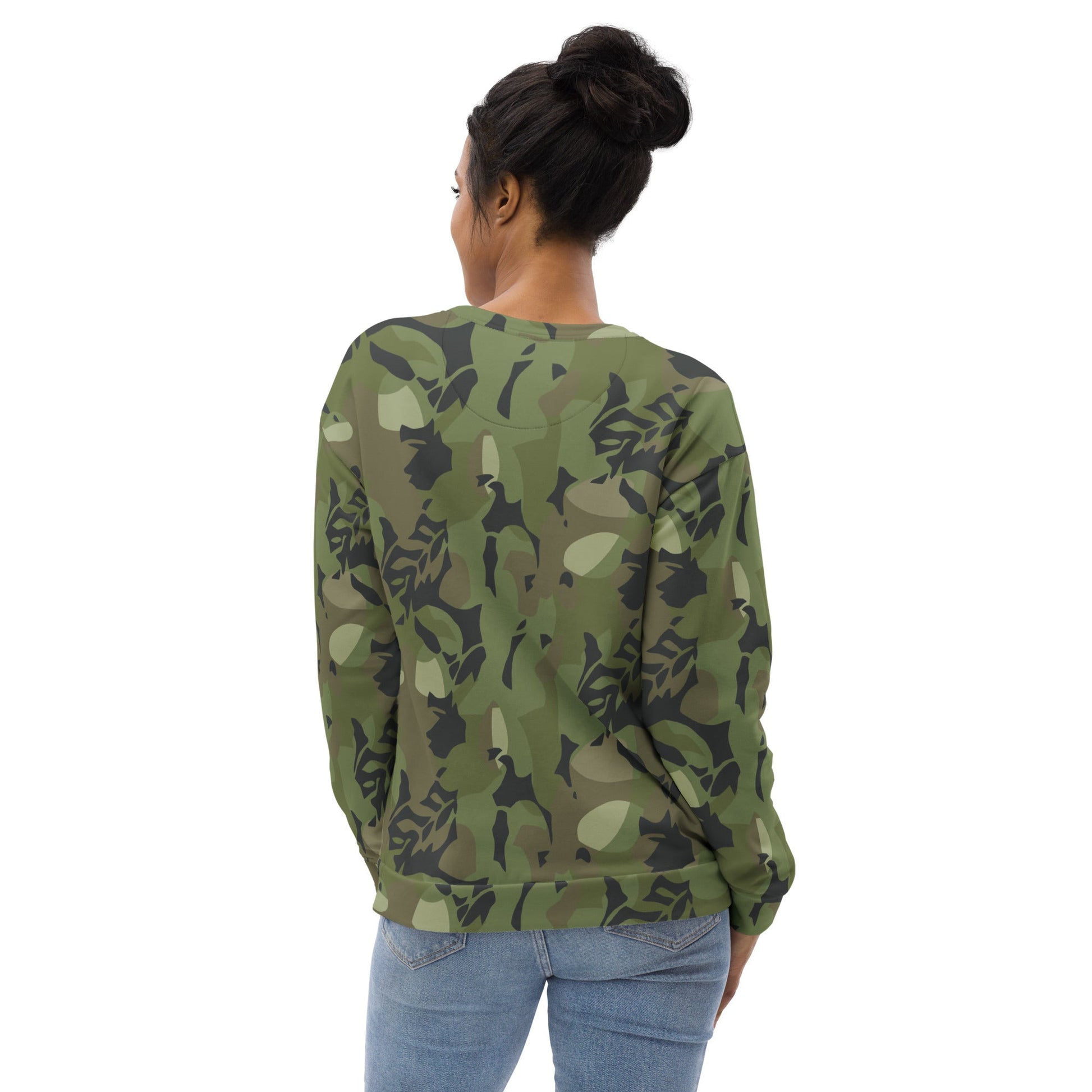 Cuban Elm Leaf Special Troops CAMO Unisex Sweatshirt - Sweatshirts