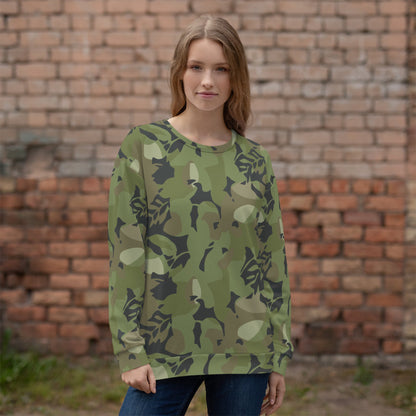 Cuban Elm Leaf Special Troops CAMO Unisex Sweatshirt - Sweatshirts