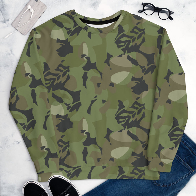 Elm Leaf Cuban Special Troops CAMO Unisex Sweatshirt