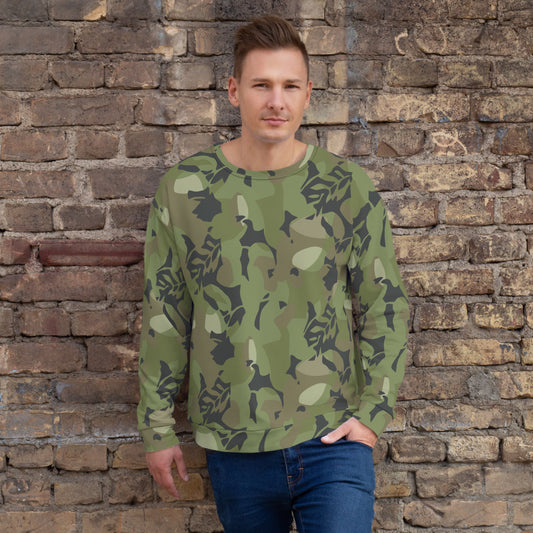 Cuban Elm Leaf Special Troops CAMO Unisex Sweatshirt - XS - Sweatshirts