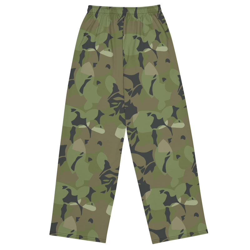 Elm Leaf Cuban Special Troops CAMO Unisex Wide-Leg Leisure Pants - Pant