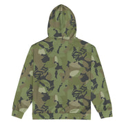 Elm Leaf Cuban Special Troops CAMO Unisex Zip Hoodie