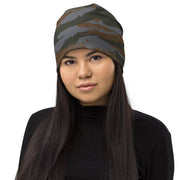 Lizard Cuban Jungle CAMO Beanie - Head