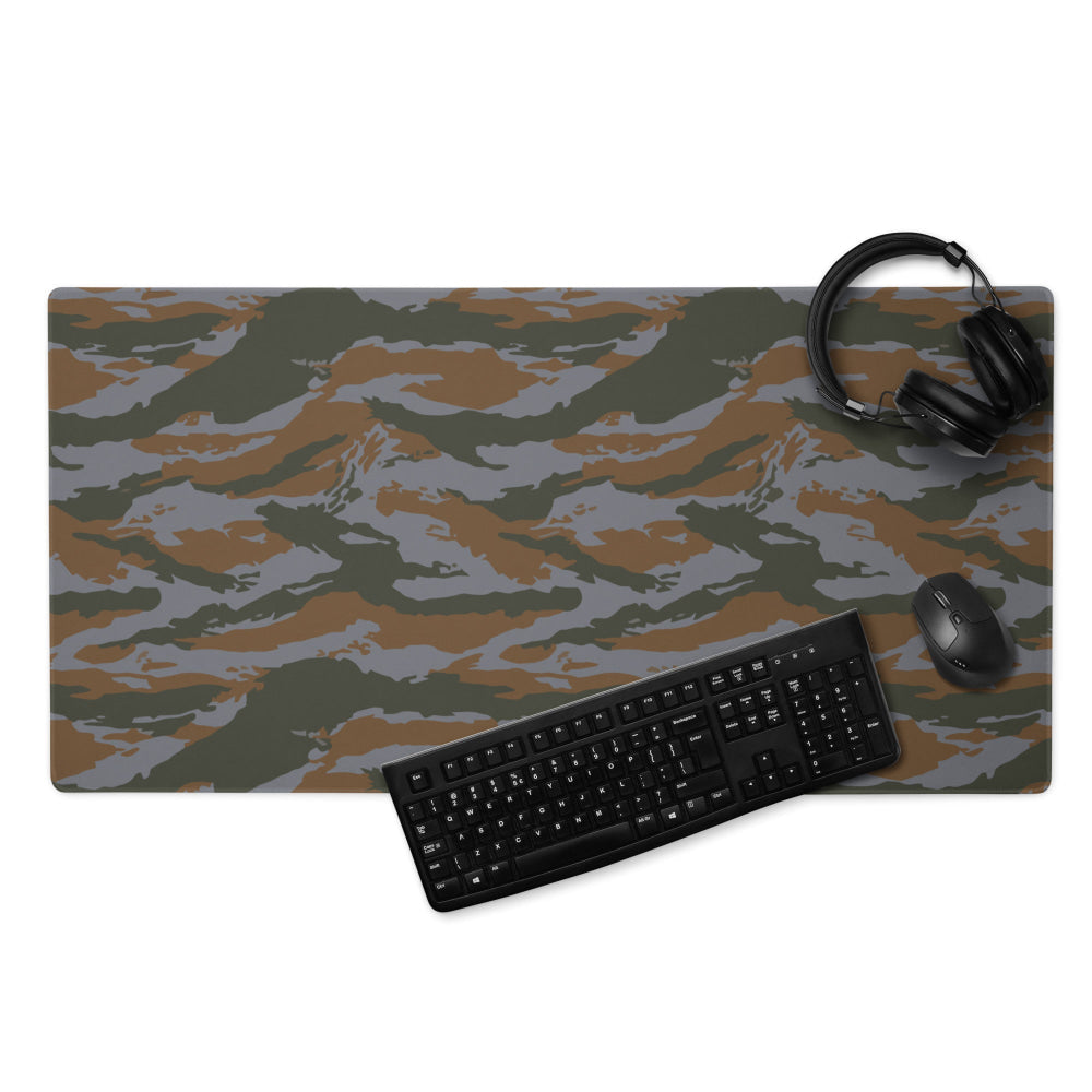 Cuban Lizard CAMO Gaming mouse pad - 36″×18″ - Mouse Pad