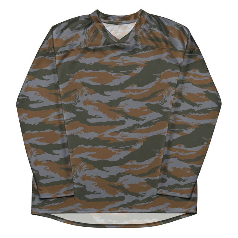 Lizard Cuban Jungle CAMO Unisex Hockey Fan Jersey