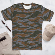 Lizard Cuban Jungle CAMO Mens T-Shirt - XS