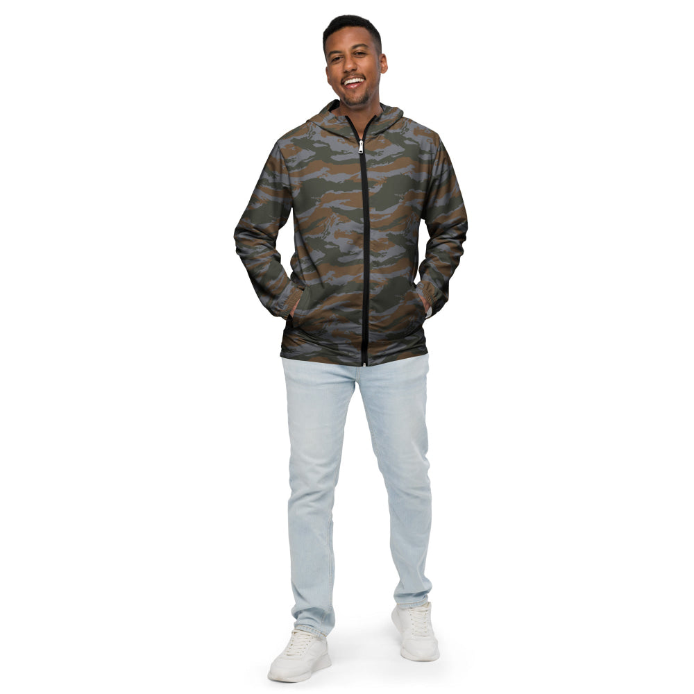 Cuban Lizard CAMO Men’s windbreaker - Mens Windbreaker