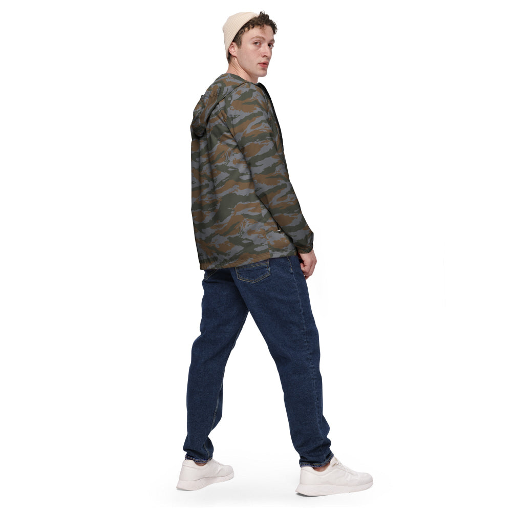 Cuban Lizard CAMO Men’s windbreaker - Mens Windbreaker