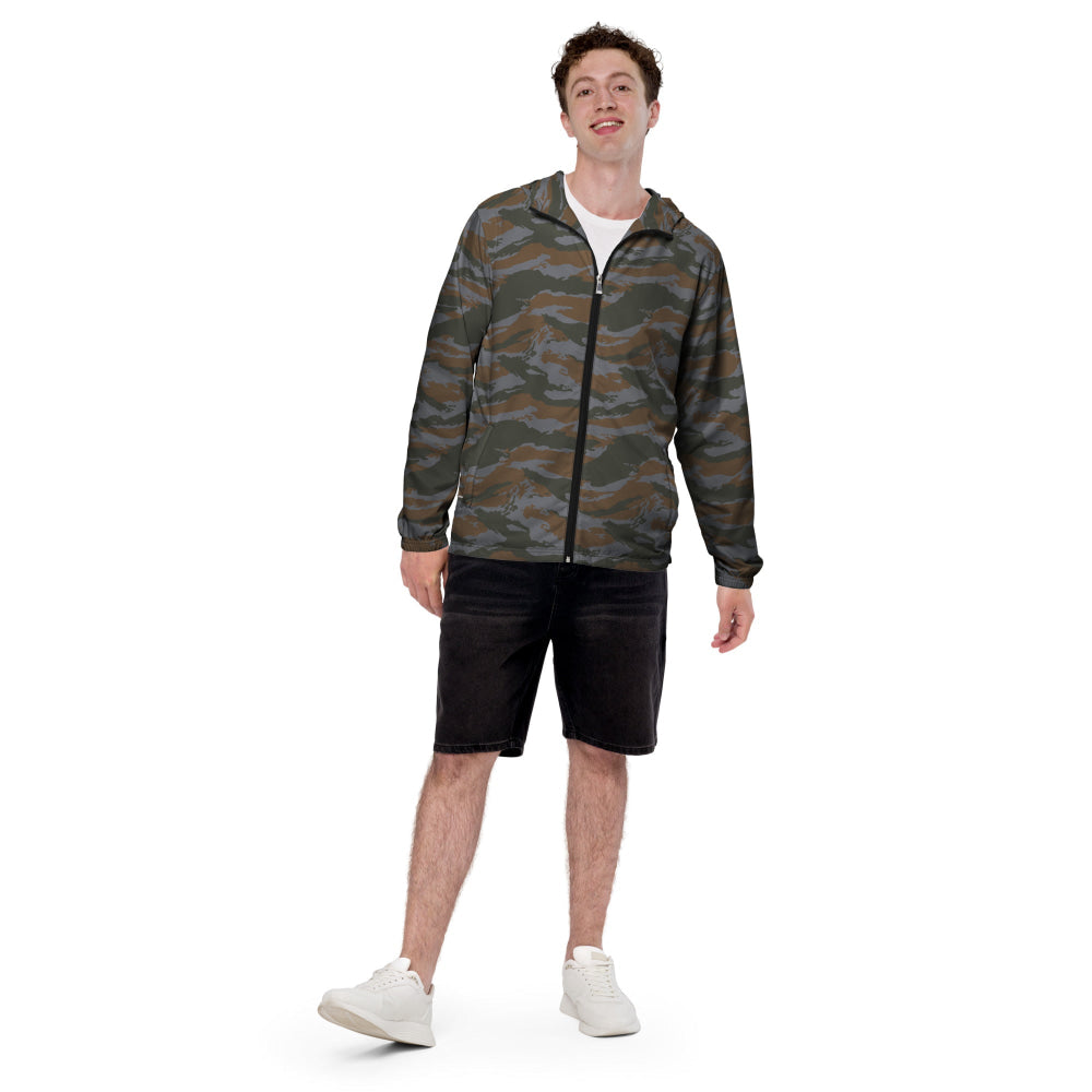 Cuban Lizard CAMO Men’s windbreaker - Mens Windbreaker