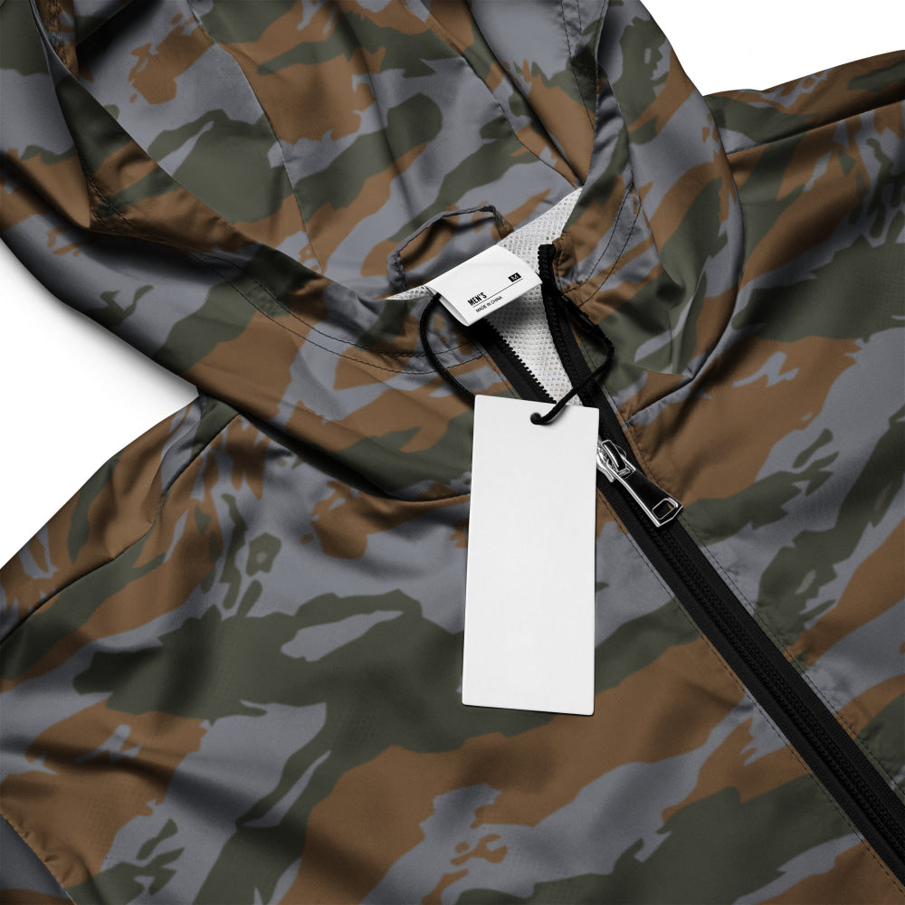 Cuban Lizard CAMO Men’s windbreaker - Mens Windbreaker