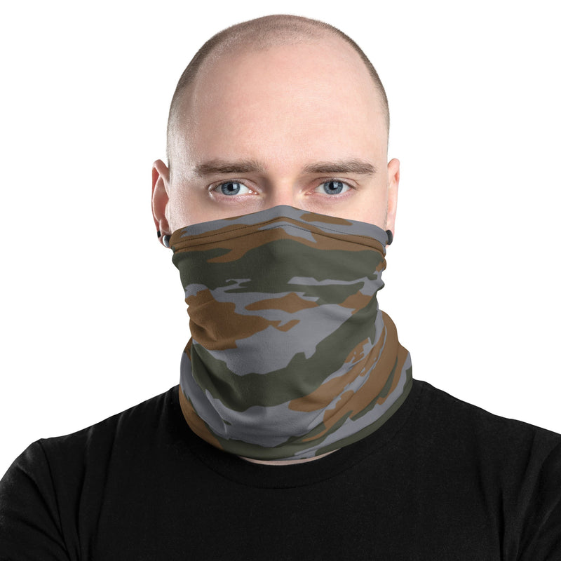 Lizard Cuban Jungle CAMO Neck Gaiter - Head
