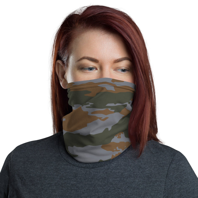 Lizard Cuban Jungle CAMO Neck Gaiter - Head