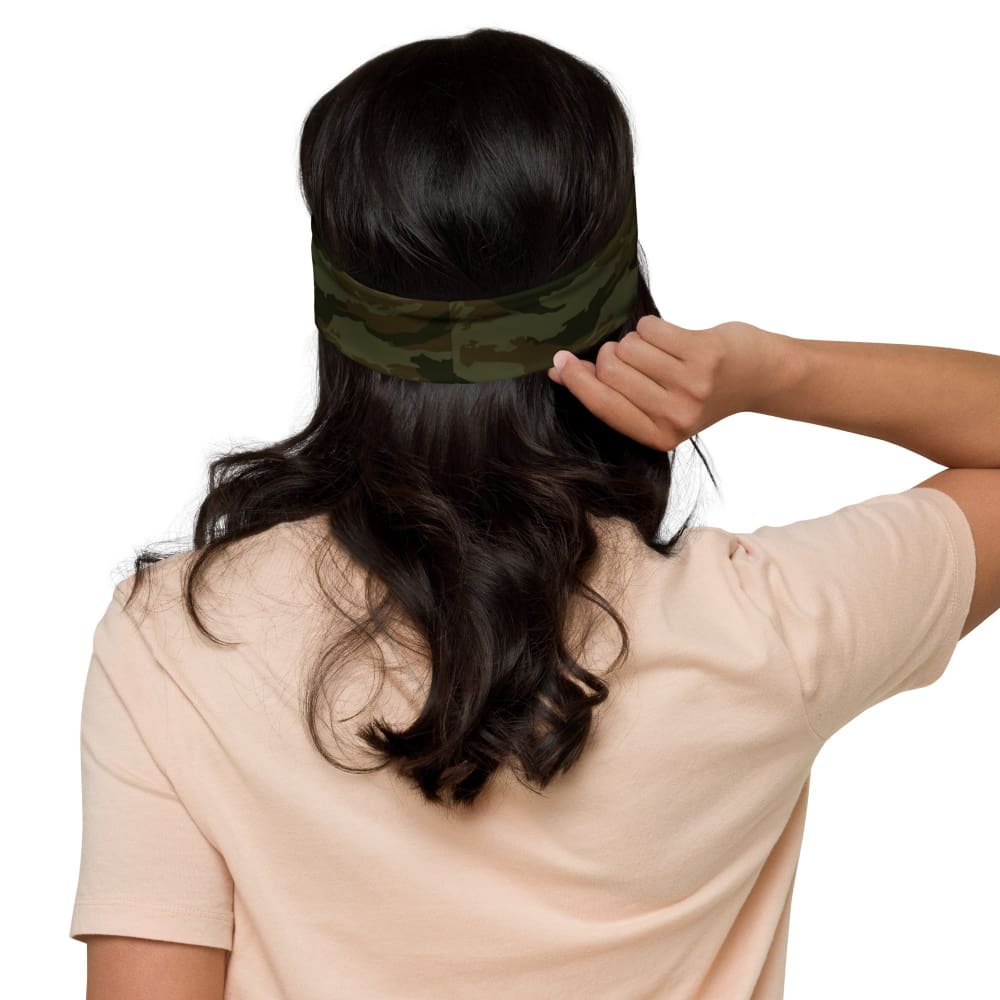 Cuban Lizard Olive CAMO Headband
