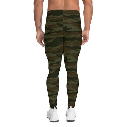 Cuban Lizard Olive CAMO Men’s Leggings - Mens