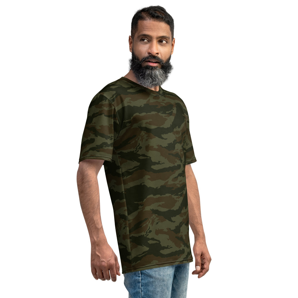 Cuban Lizard Olive CAMO Men’s t-shirt - Mens T-Shirt