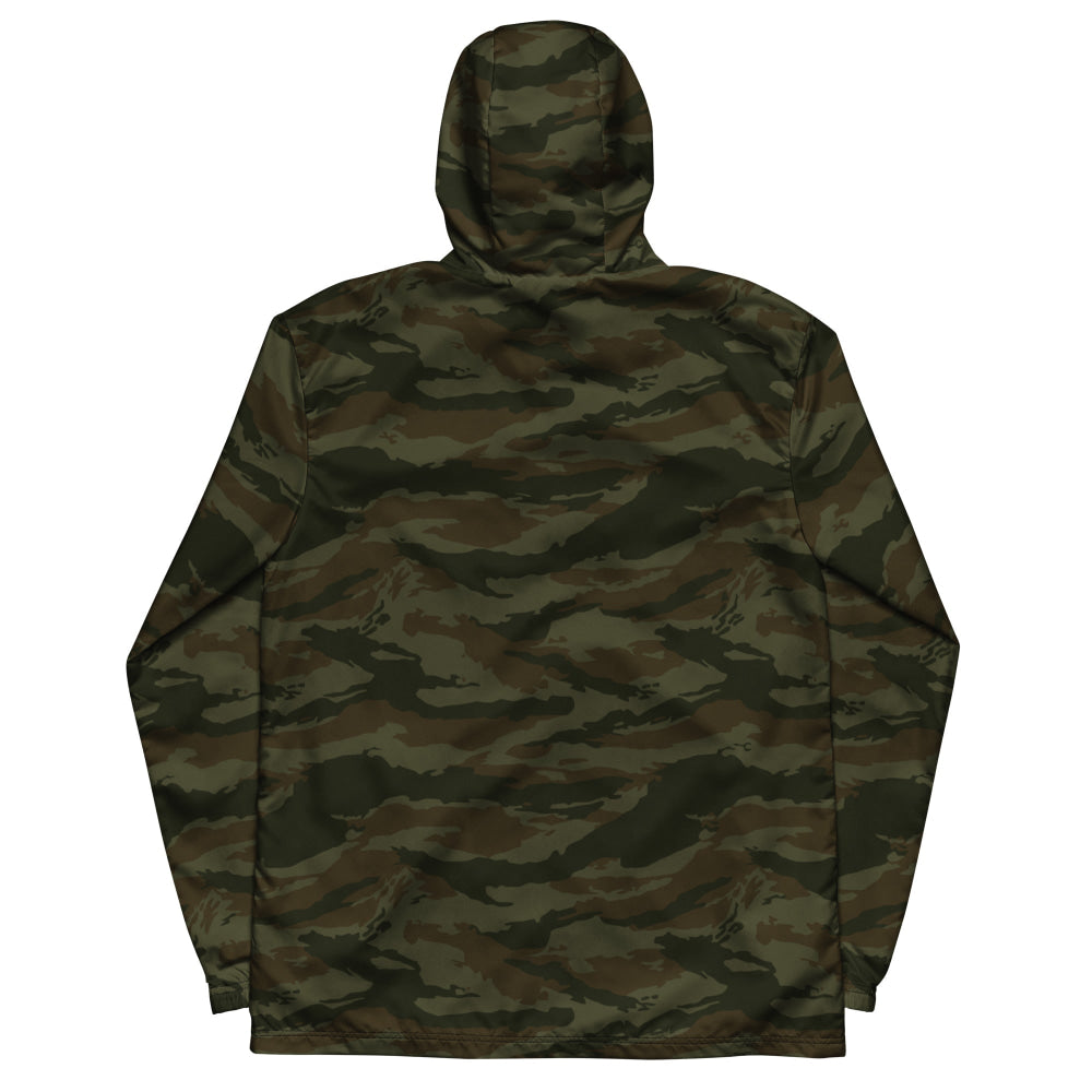 Cuban Lizard Olive CAMO Men’s windbreaker - Mens Windbreaker