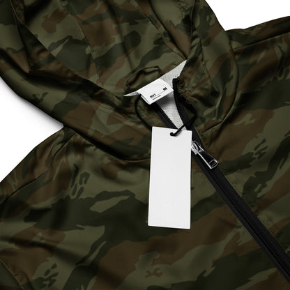 Cuban Lizard Olive CAMO Men’s windbreaker - Mens Windbreaker