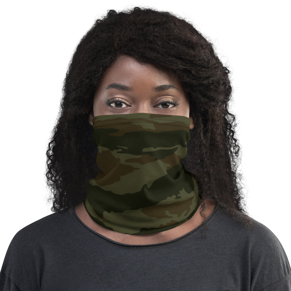 Cuban Lizard Olive CAMO Neck Gaiter