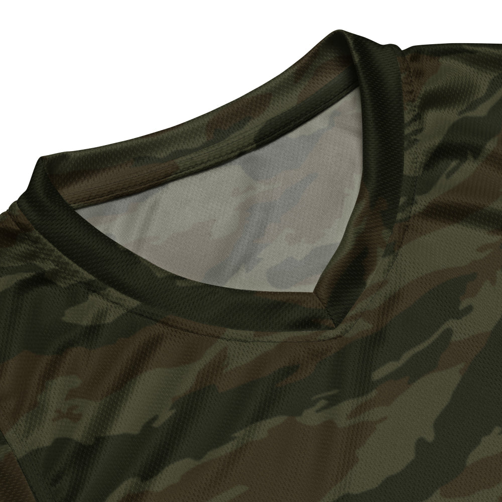 Cuban Lizard Olive CAMO unisex basketball jersey - Unisex Basketball Jersey