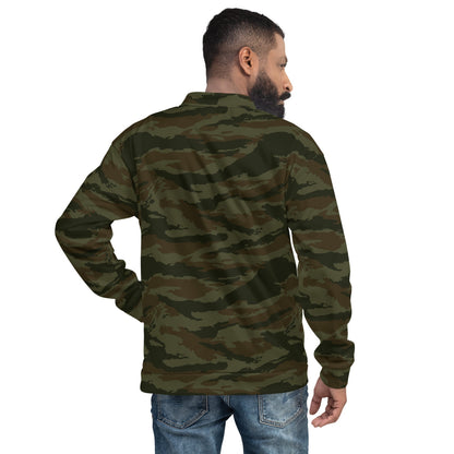 Cuban Lizard Olive CAMO Unisex Bomber Jacket