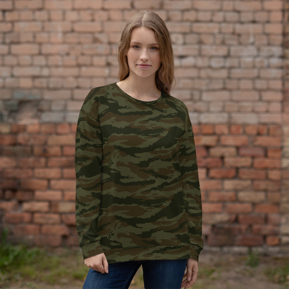 Cuban Lizard Olive CAMO Unisex Sweatshirt