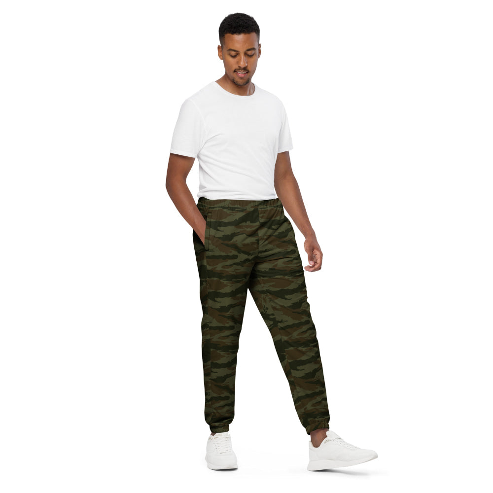 Cuban Lizard Olive CAMO Unisex track pants - Track Pants