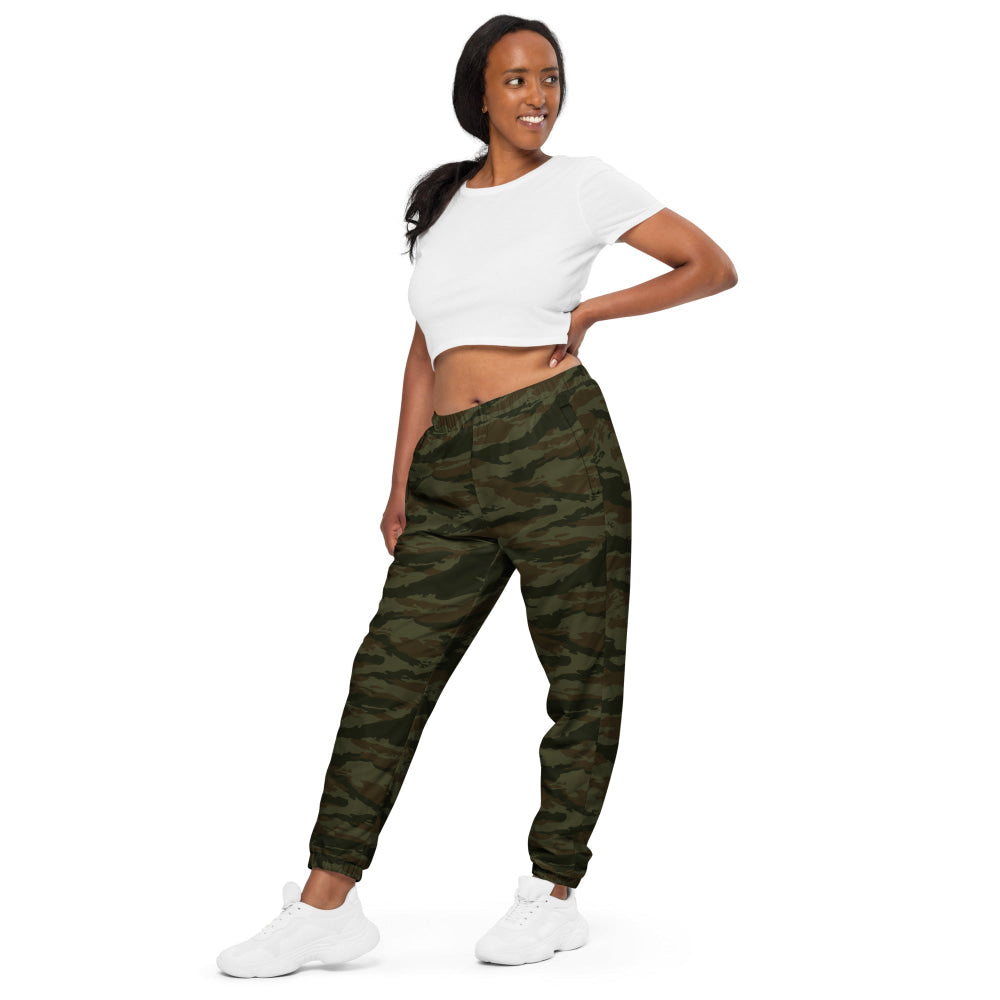 Cuban Lizard Olive CAMO Unisex track pants - Track Pants