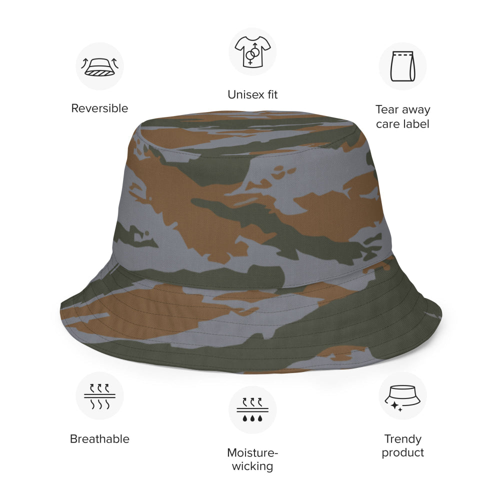 Cuban Lizard CAMO Reversible bucket hat - Bucket Hat