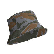 Lizard Cuban Jungle CAMO Reversible Bucket Hat - Head