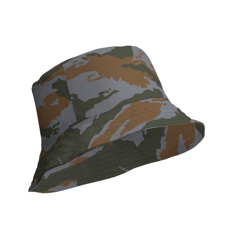 Lizard Cuban Jungle CAMO Reversible Bucket Hat - Head