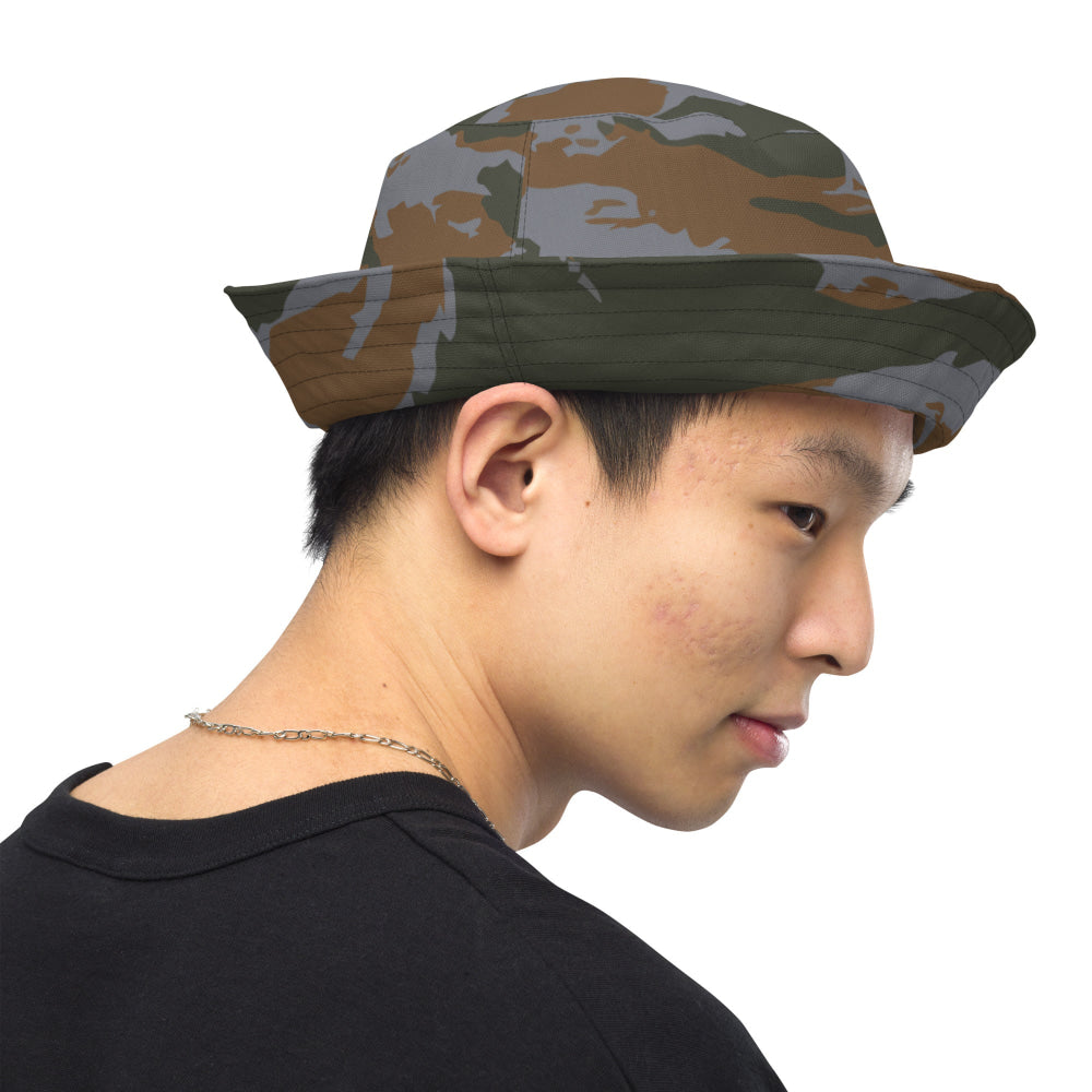 Cuban Lizard CAMO Reversible bucket hat - Bucket Hat