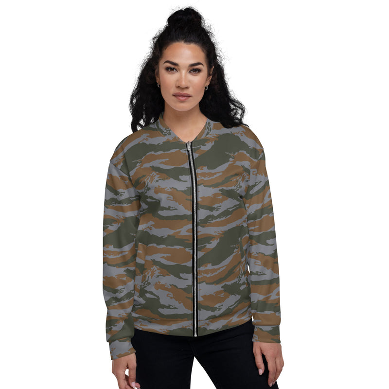 Lizard Cuban Jungle CAMO Unisex Bomber Jacket