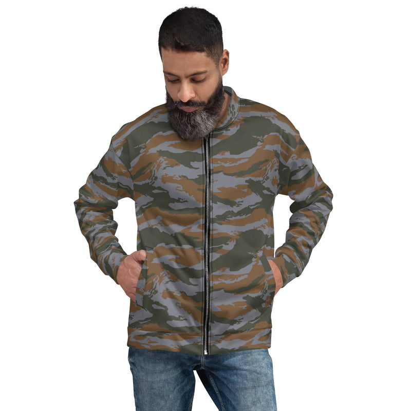 Lizard Cuban Jungle CAMO Unisex Bomber Jacket