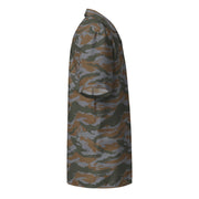 Lizard Cuban Jungle CAMO Unisex Short-Sleeve Button Shirt - Button-Up