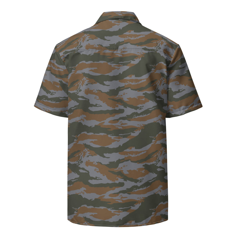 Cuban Lizard CAMO Unisex button shirt - Button Shirt