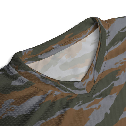 Cuban Lizard CAMO unisex sports jersey - Unisex Sports Jersey