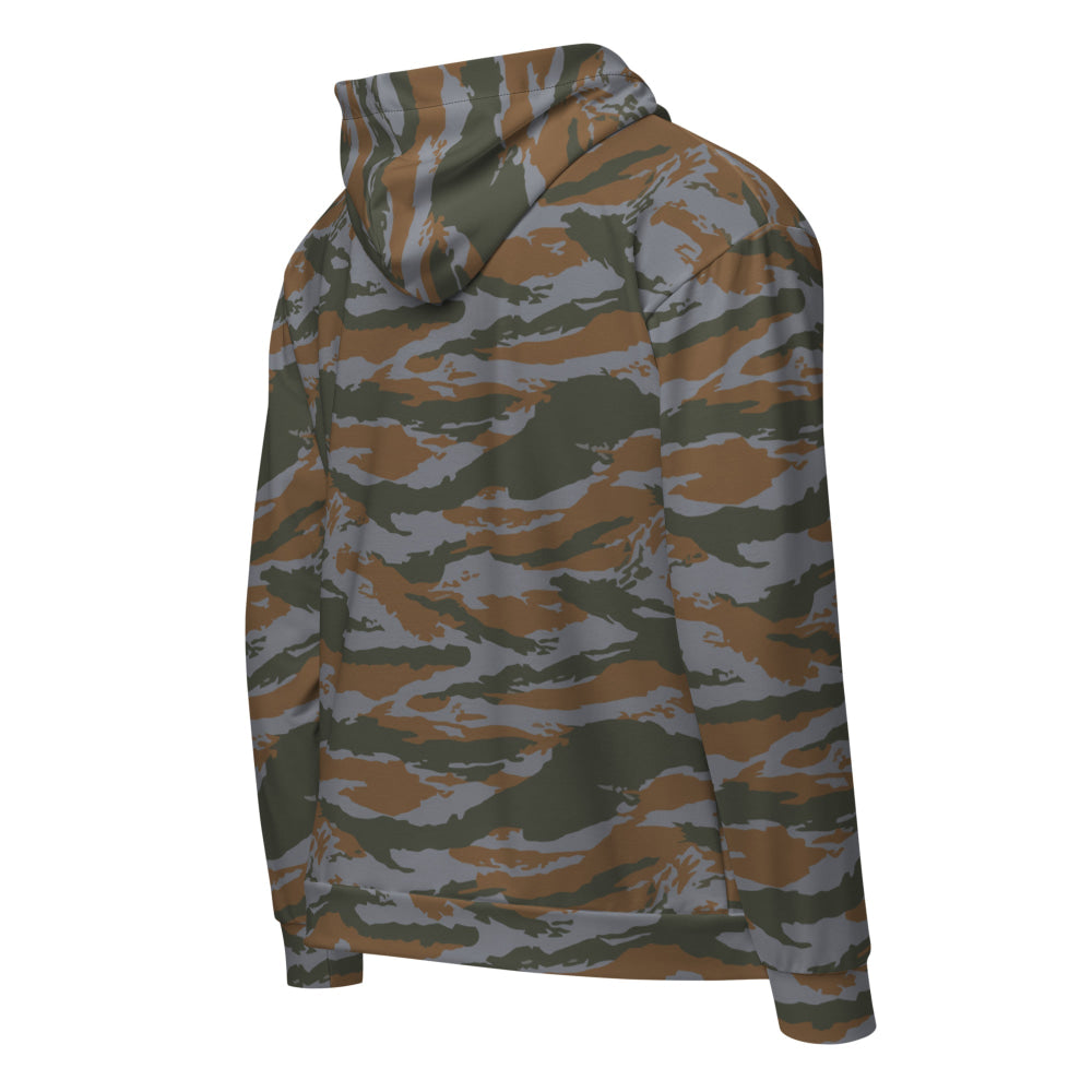 Cuban Lizard CAMO Unisex zip hoodie - Zip Hoodie