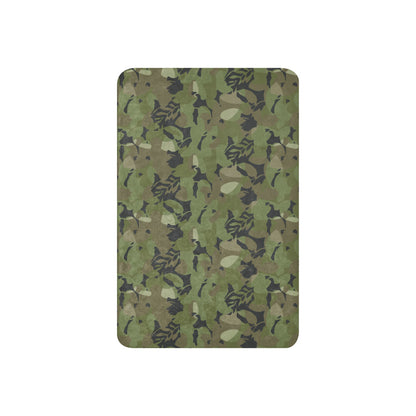 Cuban Special Troops Elm Leaf CAMO Sherpa blanket - Blanket