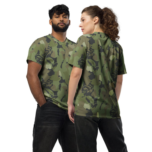 Cuban Special Troops Elm Leaf CAMO unisex sports jersey - 2XS - Unisex Sports Jersey