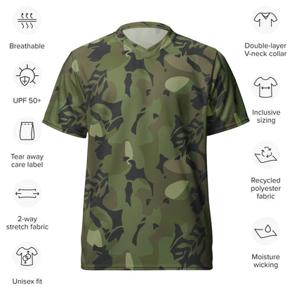 Cuban Special Troops Elm Leaf CAMO unisex sports jersey - Unisex Sports Jersey