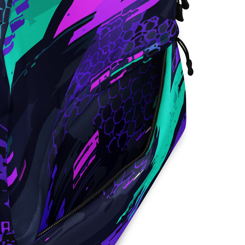 Cyberveil Iridescent Glitch CAMO Backpack - Bag